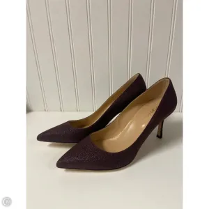 Shoes Designer By Sergio Rossi In Purple, Size: 7.5 Gift Easy Fit