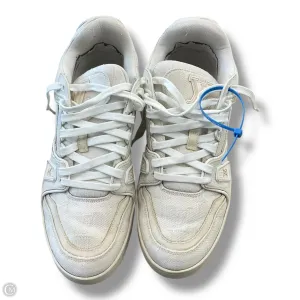 Energy Return System Ergonomic Heel Cup Shoes Luxury Designer By Louis Vuitton In Ivory, Size: 9