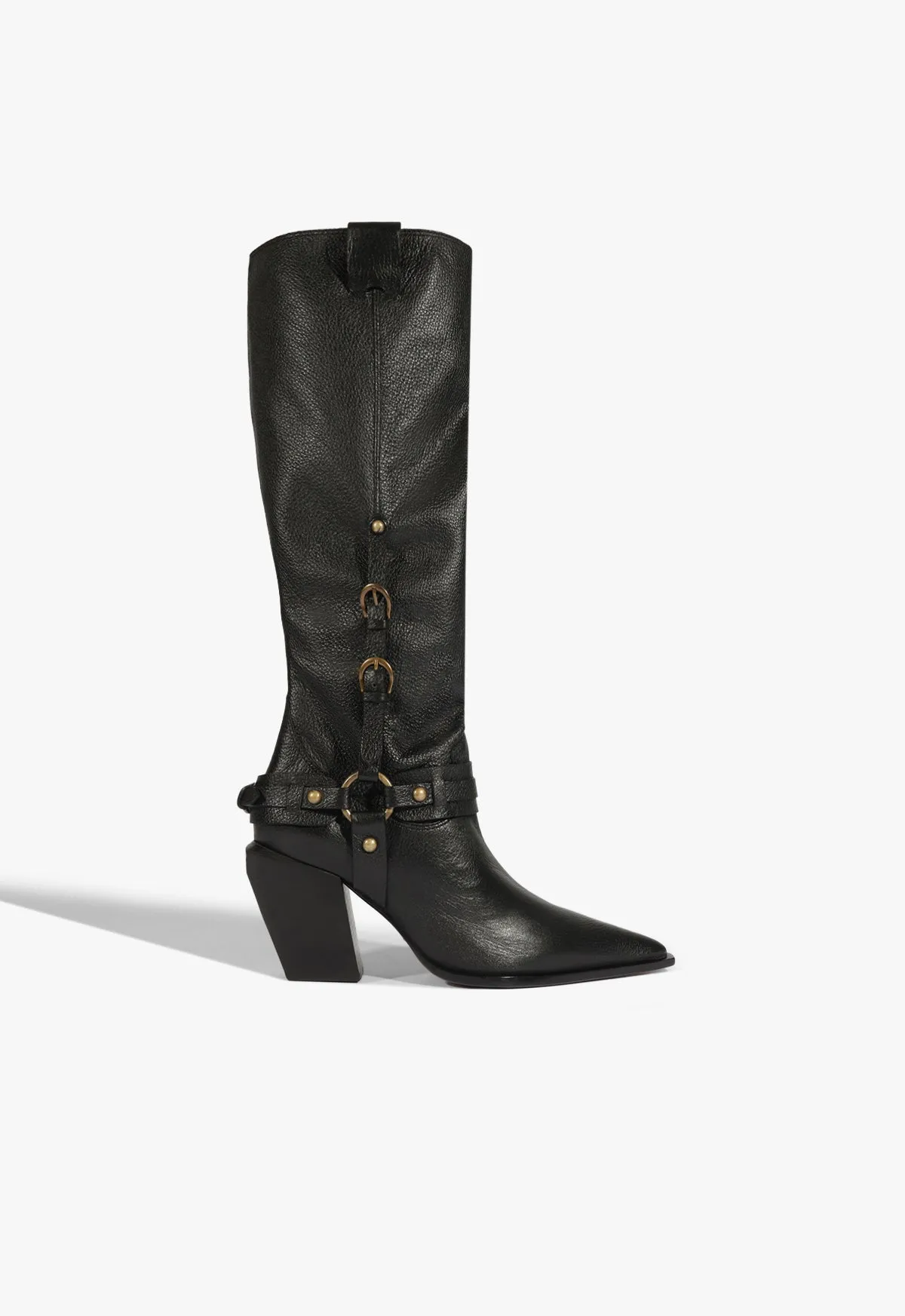 Maine Up Buckle Leather Boot Quick Dash All Terrain Health Focused