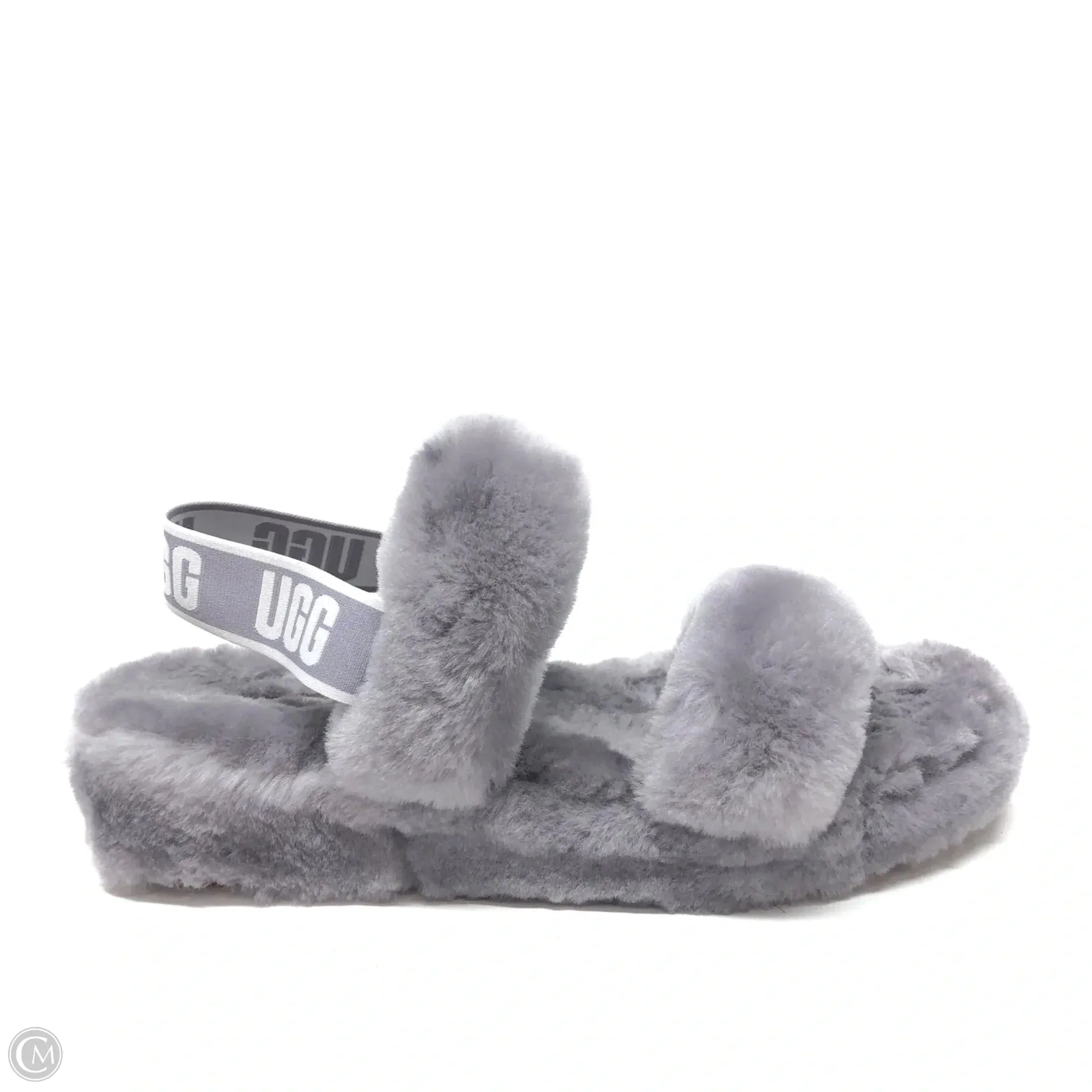 Supportive Core Active People Adjustable Lace Closure Slippers Designer By Ugg In Grey Size 11