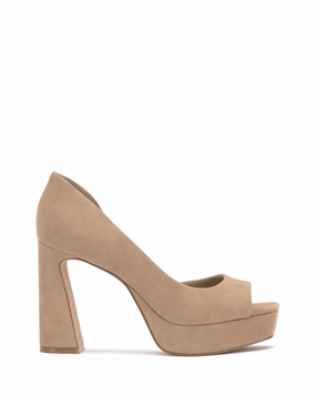 Bryanna Peep Toe Platform Pump Reinforced Heel Stabilizer