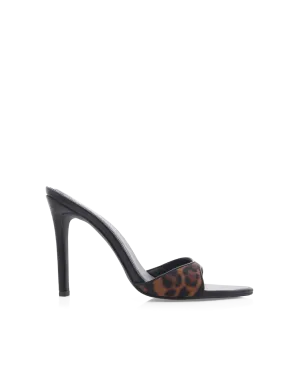 Versatile Design Casual Footwear QUINBY - LEOPARD-BLACK