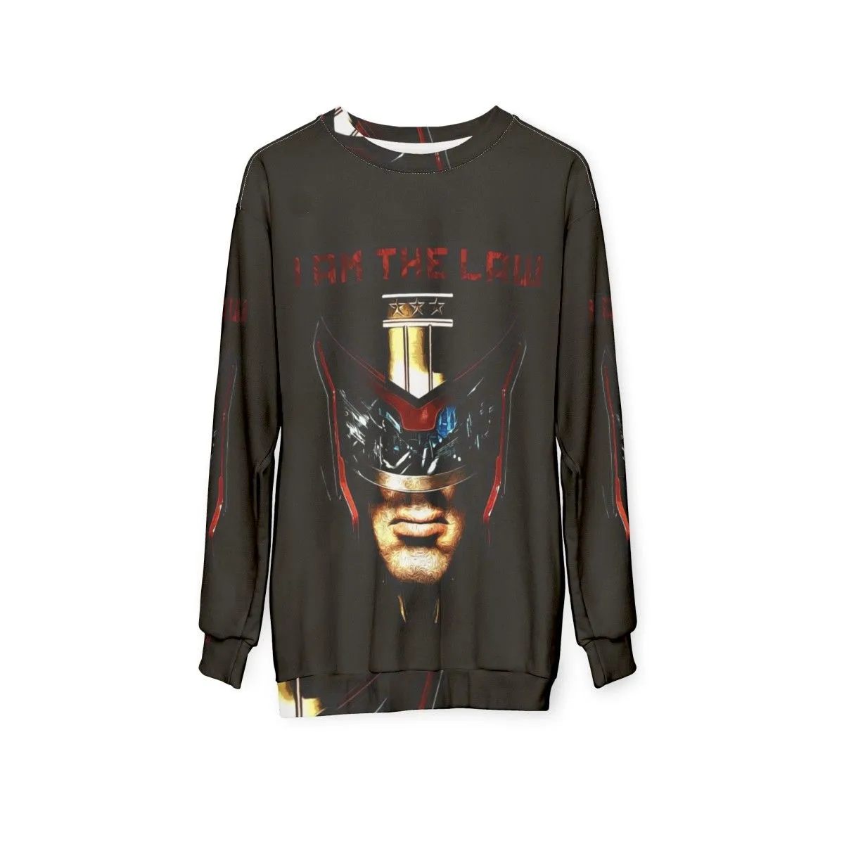 "I Am The Law" Futuristic Sci-Fi Sweatshirt