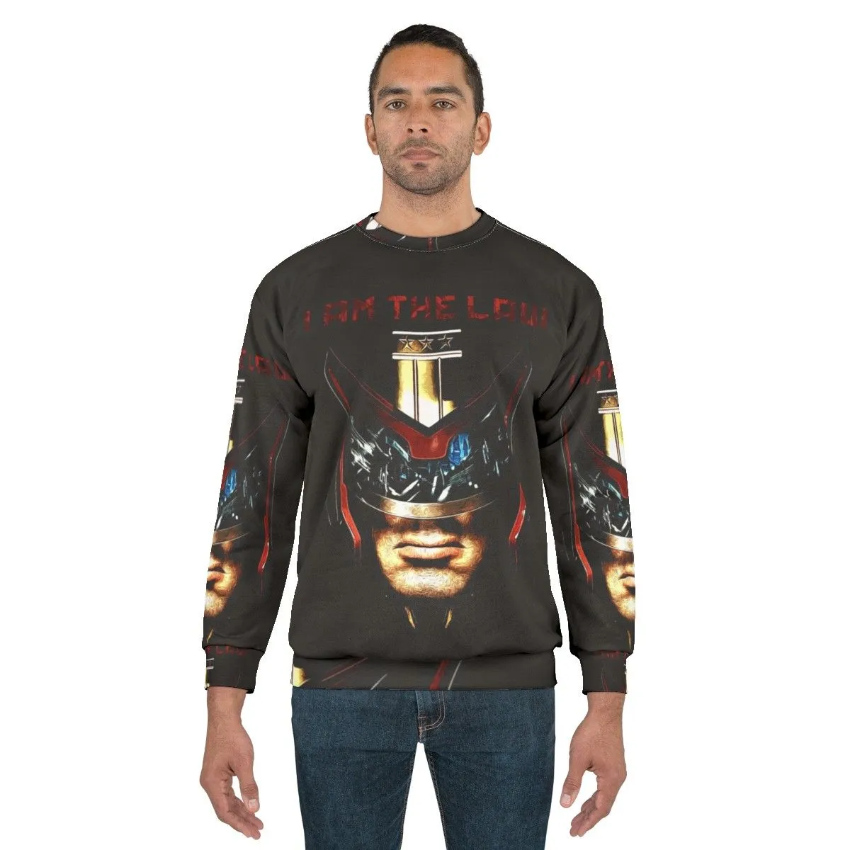 "I Am The Law" Futuristic Sci-Fi Sweatshirt
