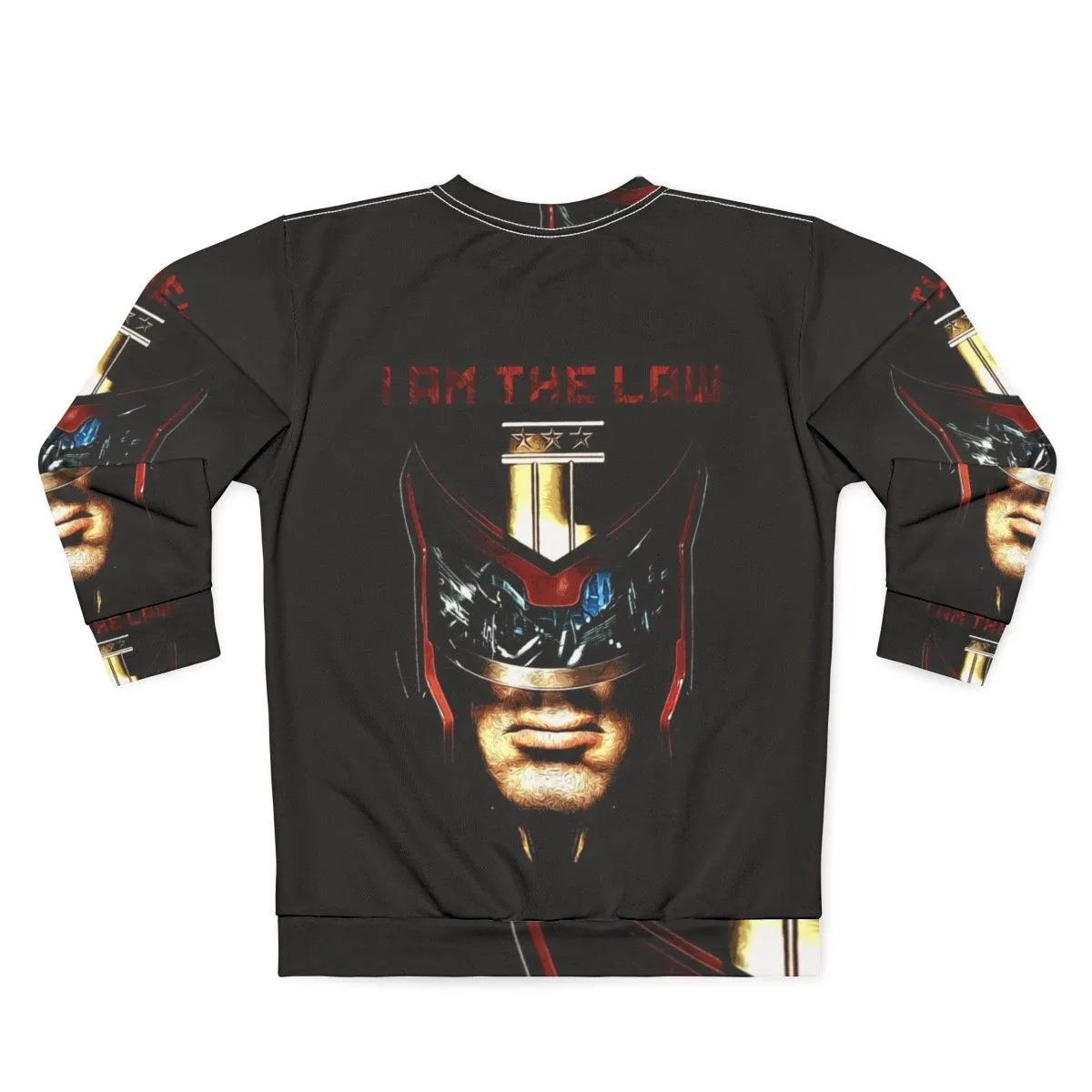 "I Am The Law" Futuristic Sci-Fi Sweatshirt