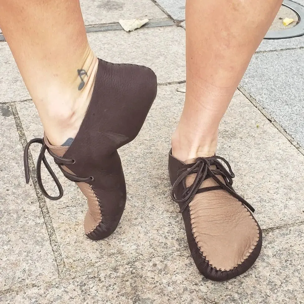 "Runners" Moccasins / Custom-Made Barefoot Shoes