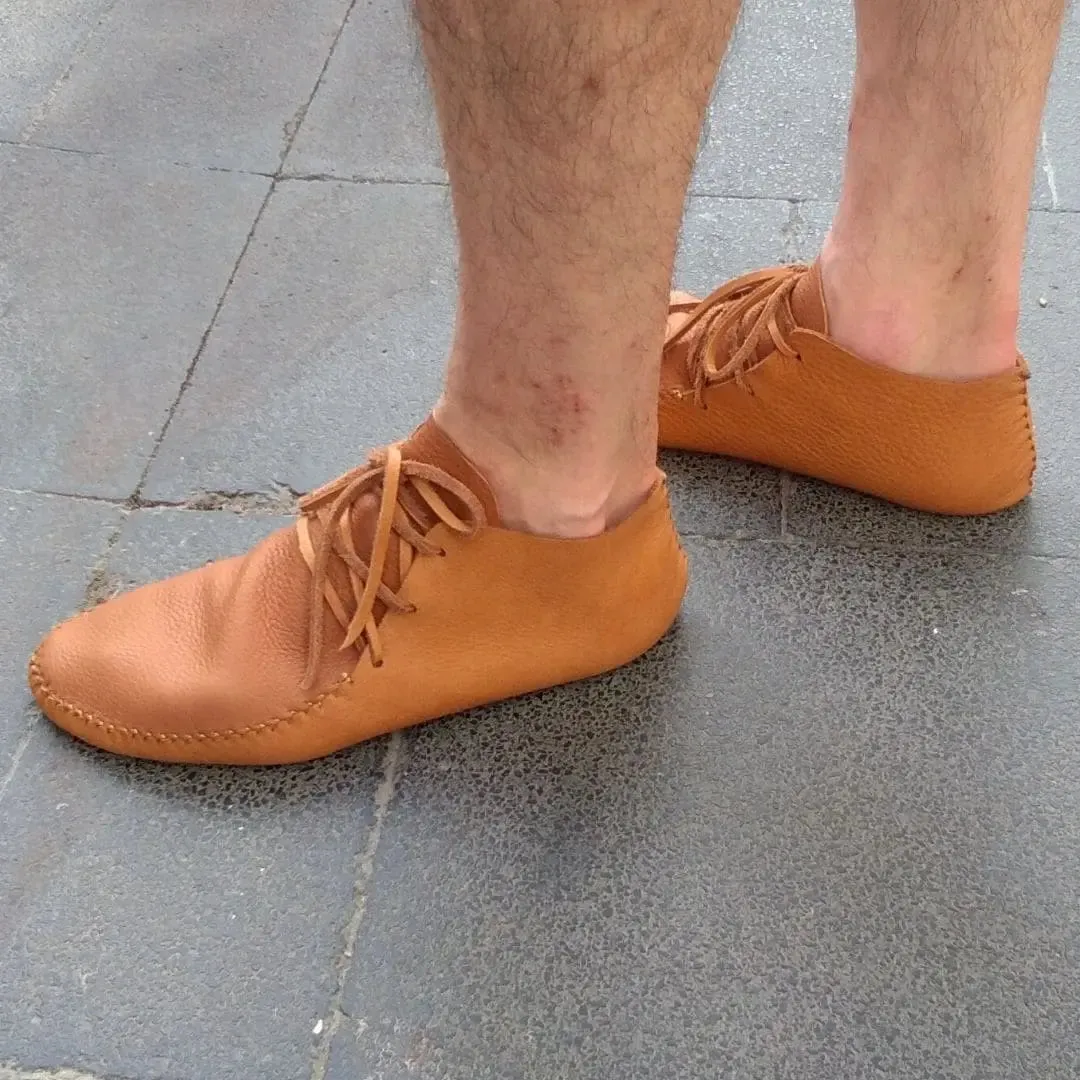"Runners" Moccasins / Custom-Made Barefoot Shoes