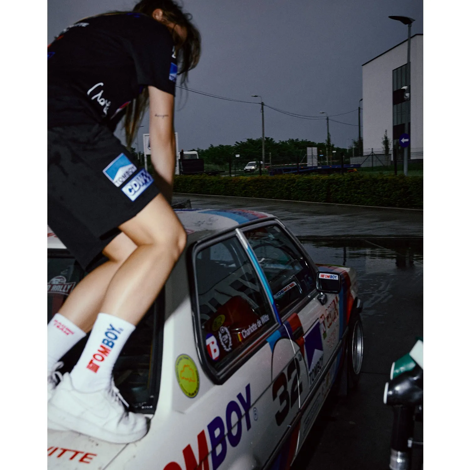 RACING WHITE SOCKS