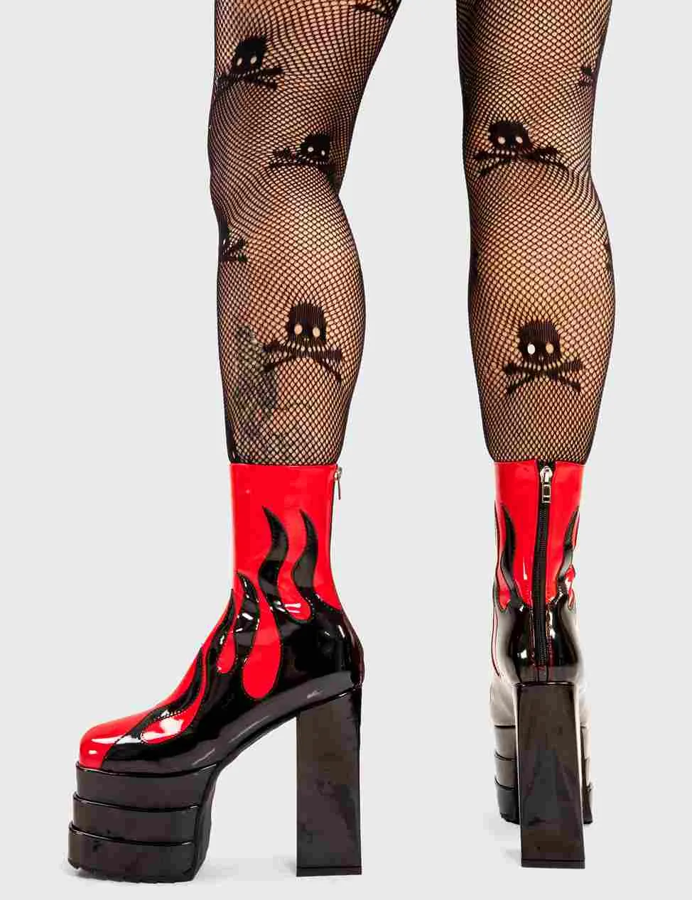 Reborn Platform Ankle Boots