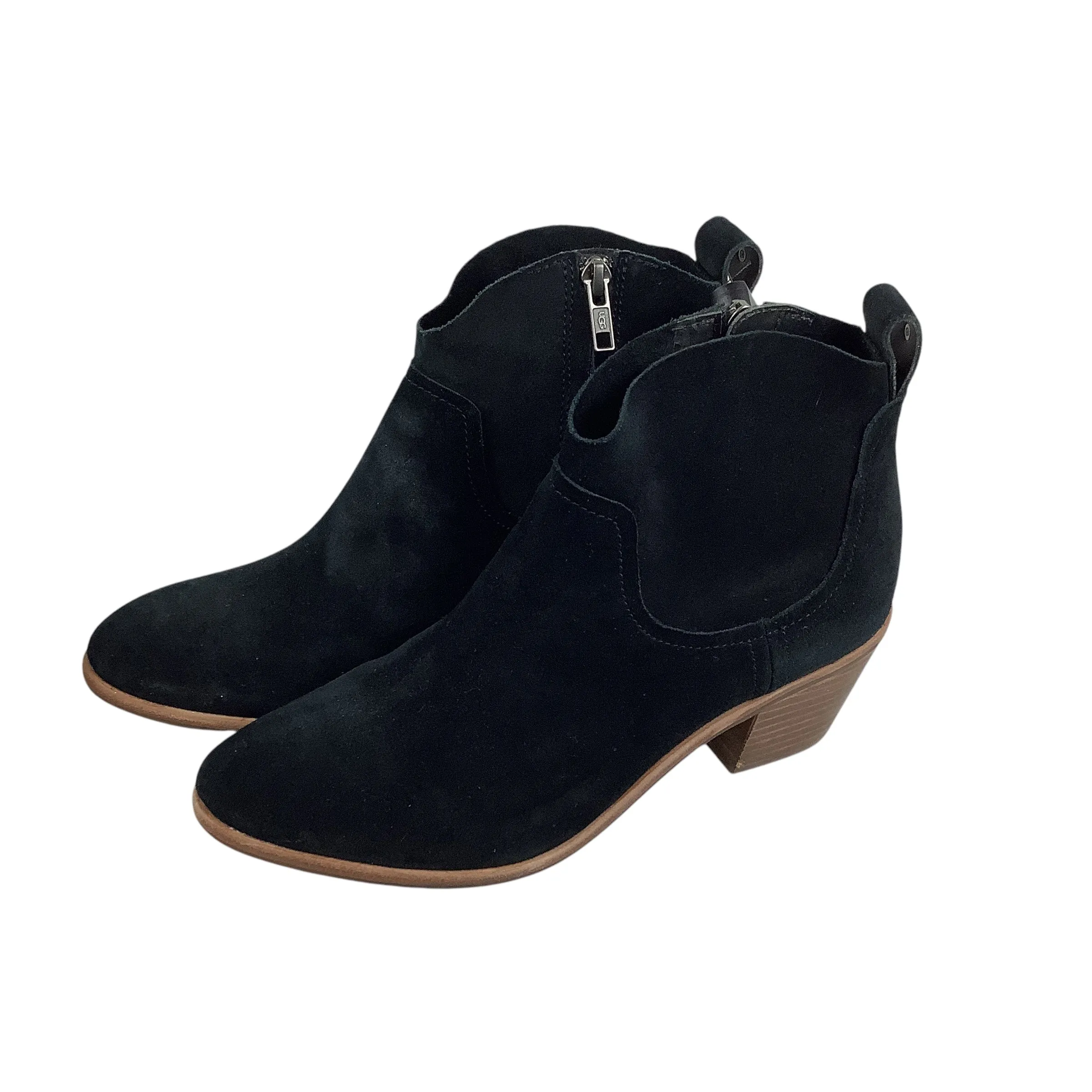 Boots Designer By Ugg In Black, Size: 8 Color Pop