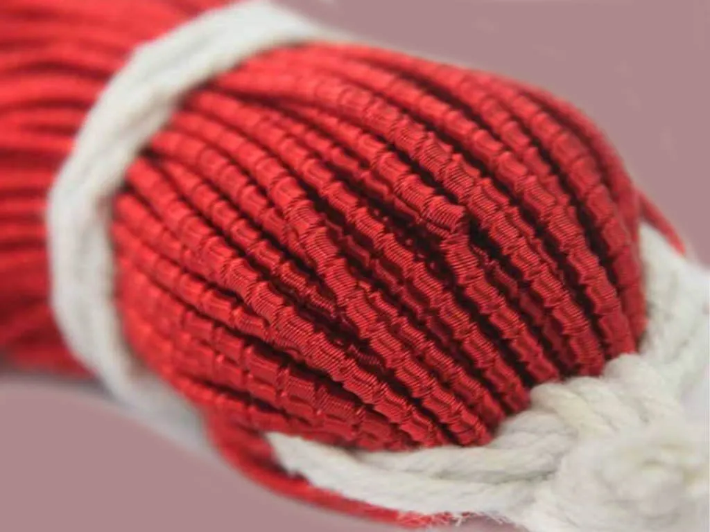 Red Cut Dabka / French Wire (Wholesale)