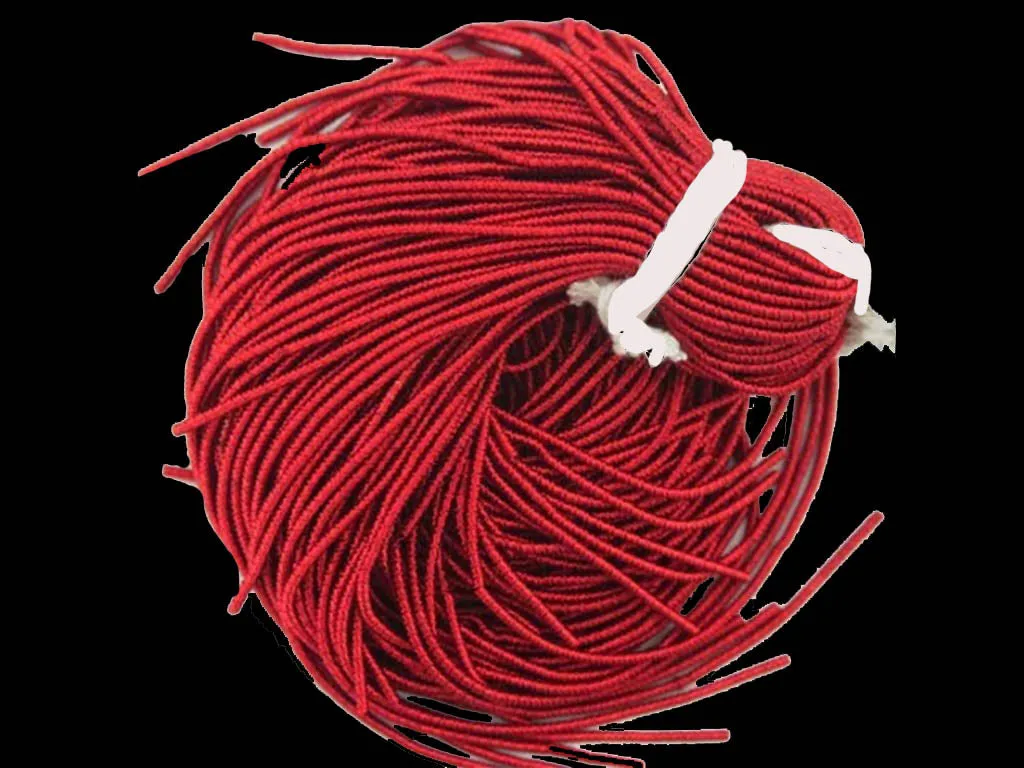 Red Cut Dabka / French Wire (Wholesale)