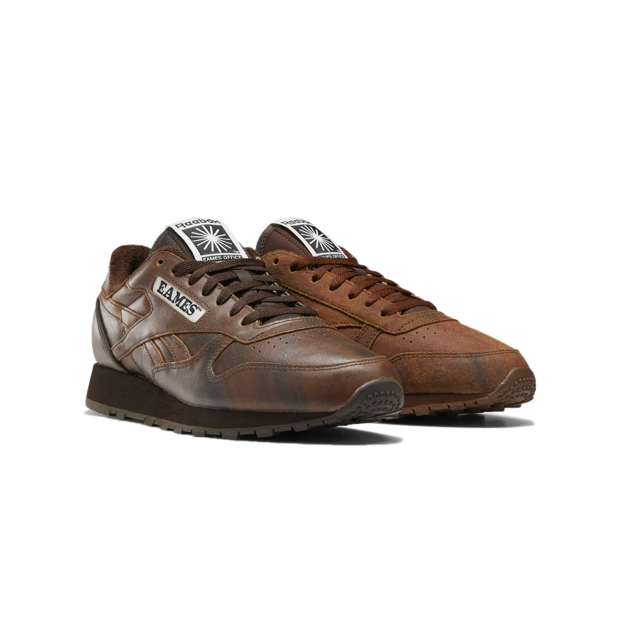 Reebok X Eames Mens Classic Leather Shoes Brown