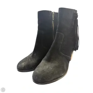 Boots Designer By Frye In Black, Size: 8 forest walk Shock Absorbing