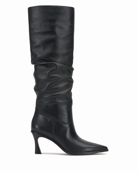 Cushioned Insole Kindre Narrow Calf Slouchy Knee High Boot