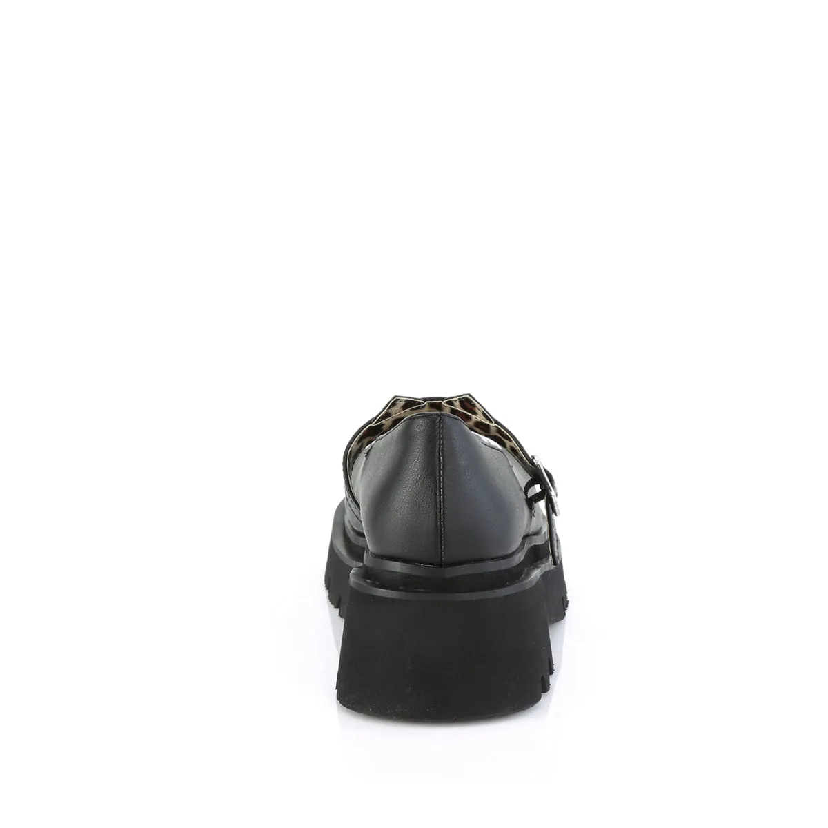 RENEGADE-56 DemoniaCult Black Vegan Leather Sexy Women's Heels & Platform Shoes (Alternative Footwear)