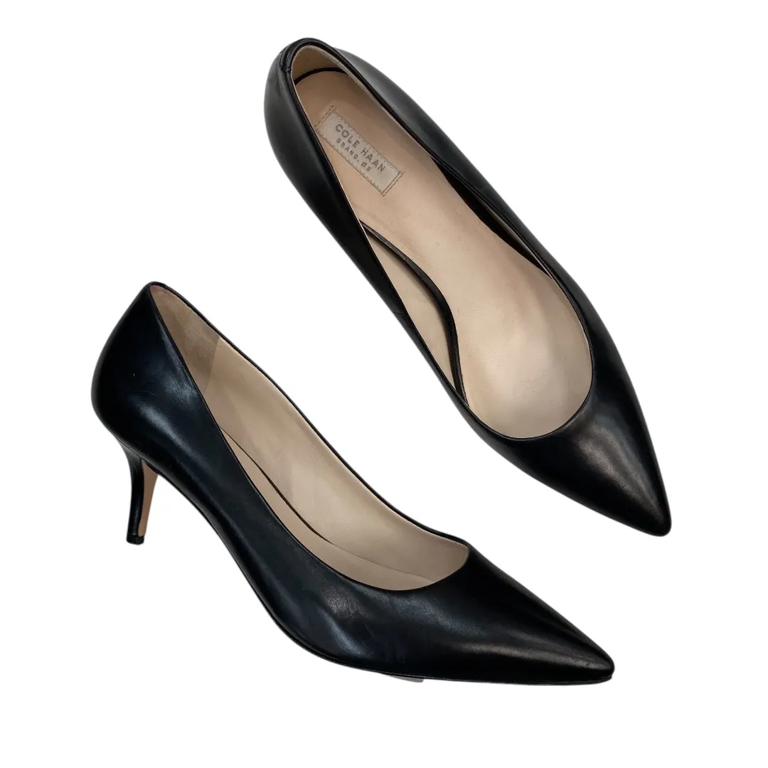 All Comfort Shoes Designer By Cole-Haan In Black, Size:8.5