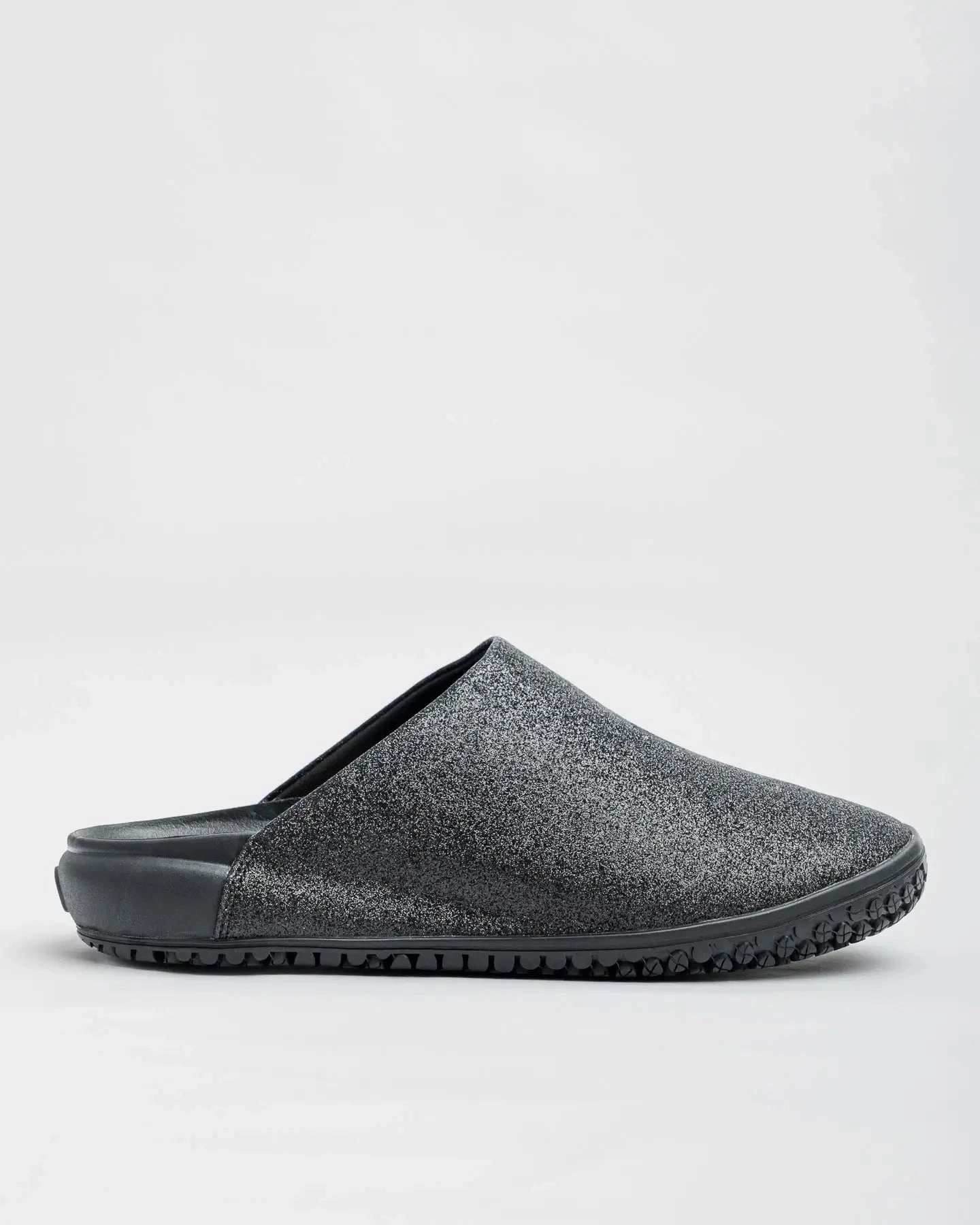 The Clog - Raining Diamonds (Black) Classic Silhouette Design