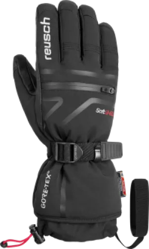 Reusch Down Spirit Gtx Men's Gloves Black Silver