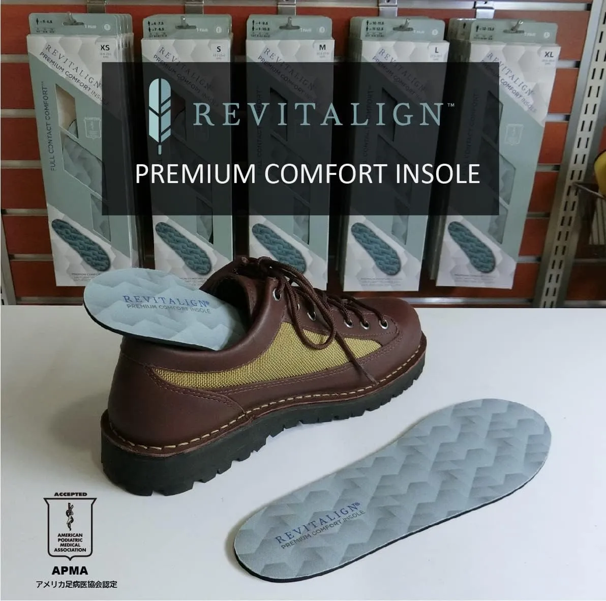 REVITALIGN Unisex-Adult Premium Comfort Insole