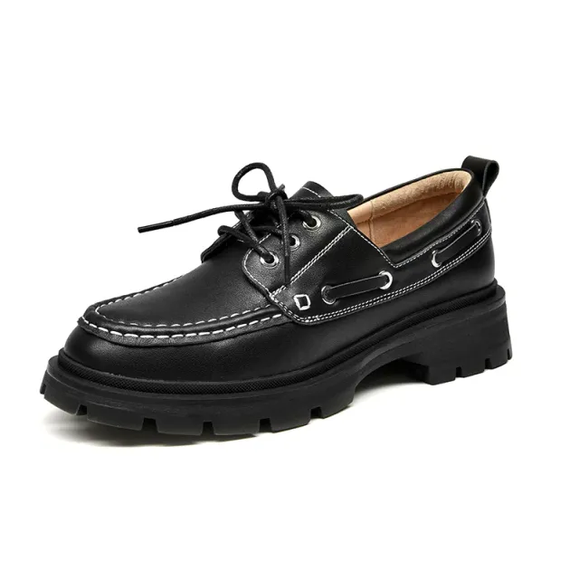 Ricci Women's Leather Platform Shoes
