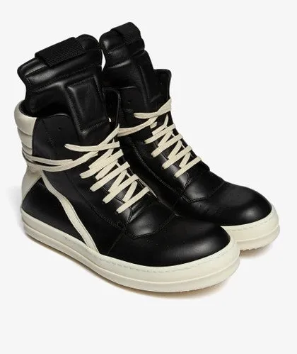 Rick Owens Geobasket High Top Sneakers