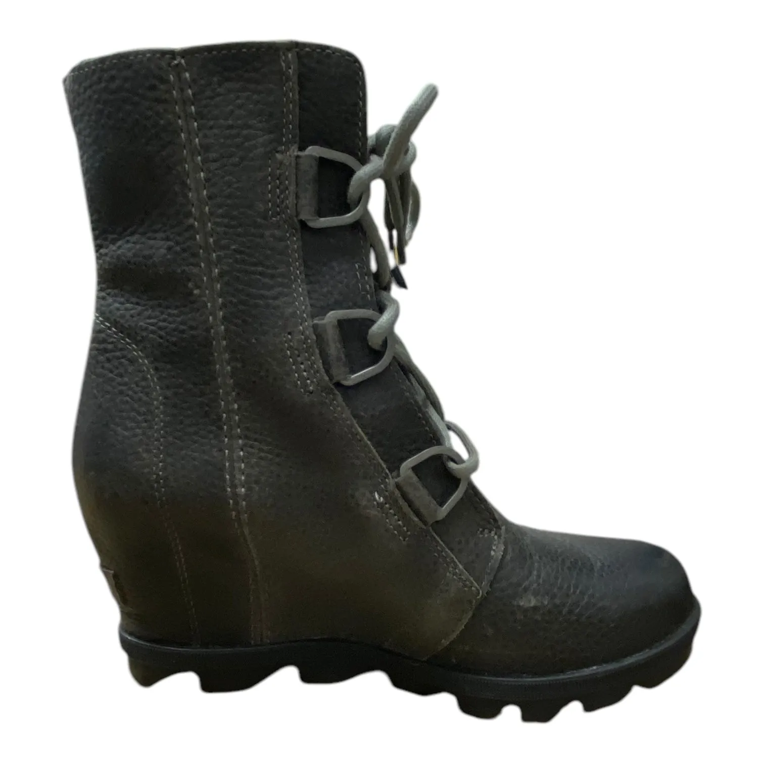 Moon Tone Peace Step Boots Designer By Sorel In Grey, Size: 8