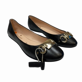 Posture Aligning Footbed Shoes Designer By Kate Spade In Black, Size:8.5