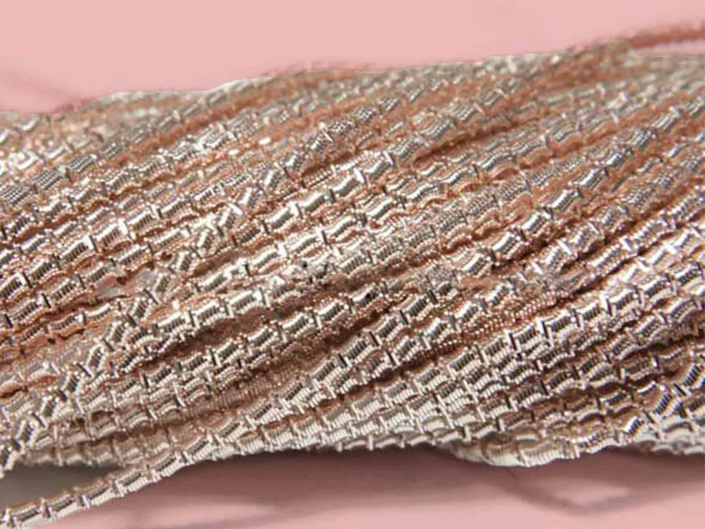 Rose Gold Metallic Dabka / French Wire