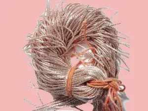 Rose Gold Metallic Dabka / French Wire