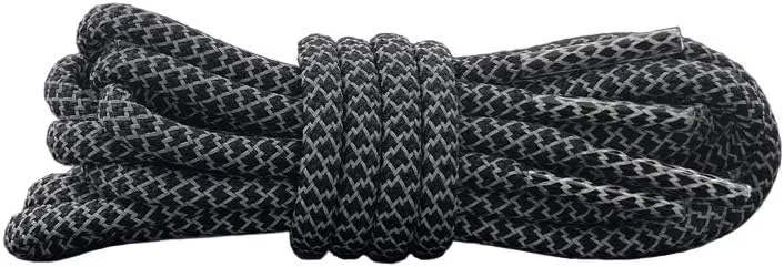 Round Shoe Laces Reflective for Sneakers 9 Different Lengths 6 Colors