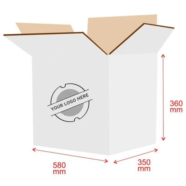 RSC Shipping Carton Code 237396 - 100% Recyclable