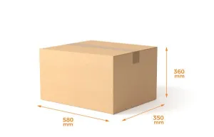 RSC Shipping Carton Code 237396 - 100% Recyclable