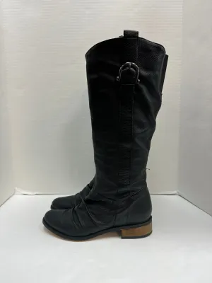 Urban Explorer Boots Knee Flats By Clothes Mentor In Black, Size: 6