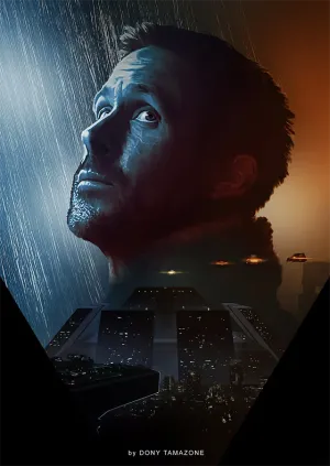 Ryan Gosling Blade Runner 2049 Movie Poster
