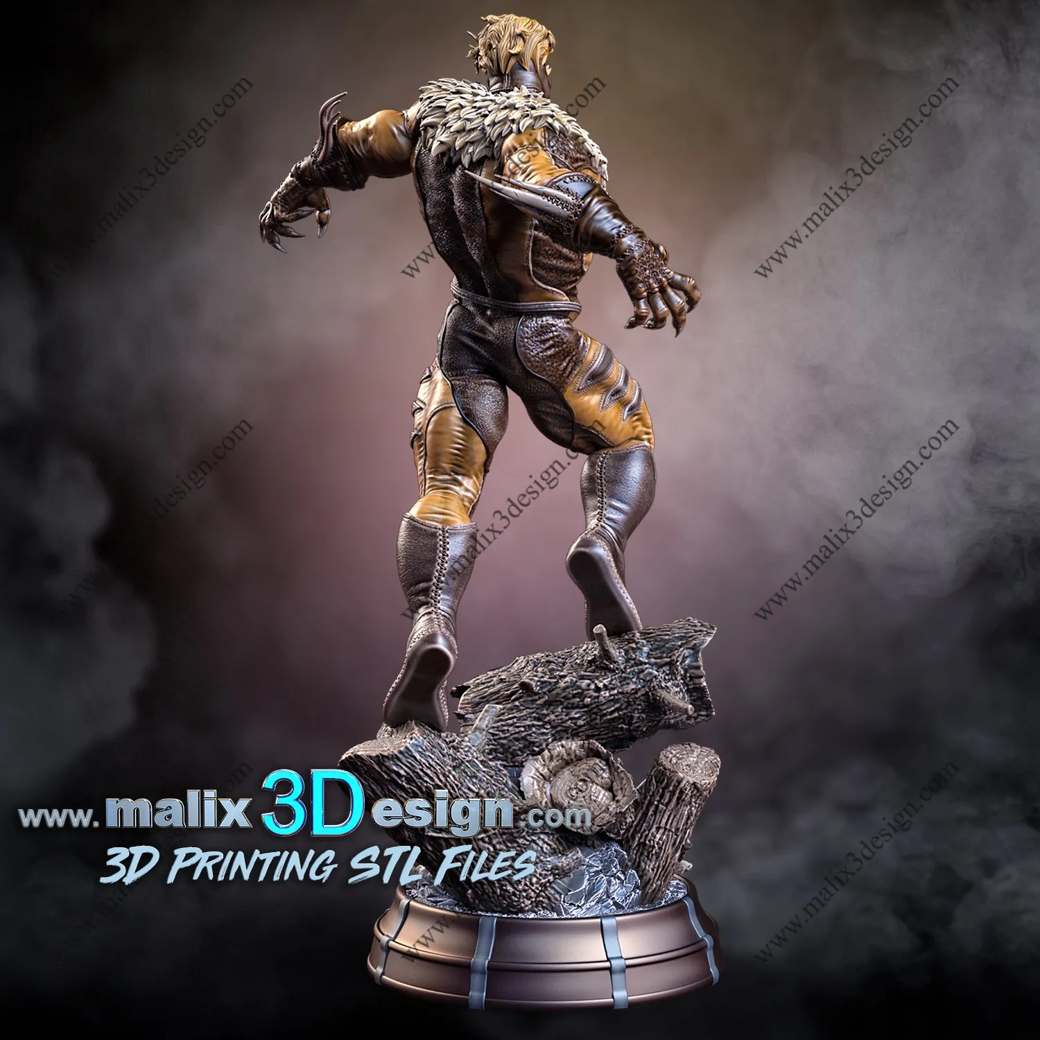 Sabretooth Statue