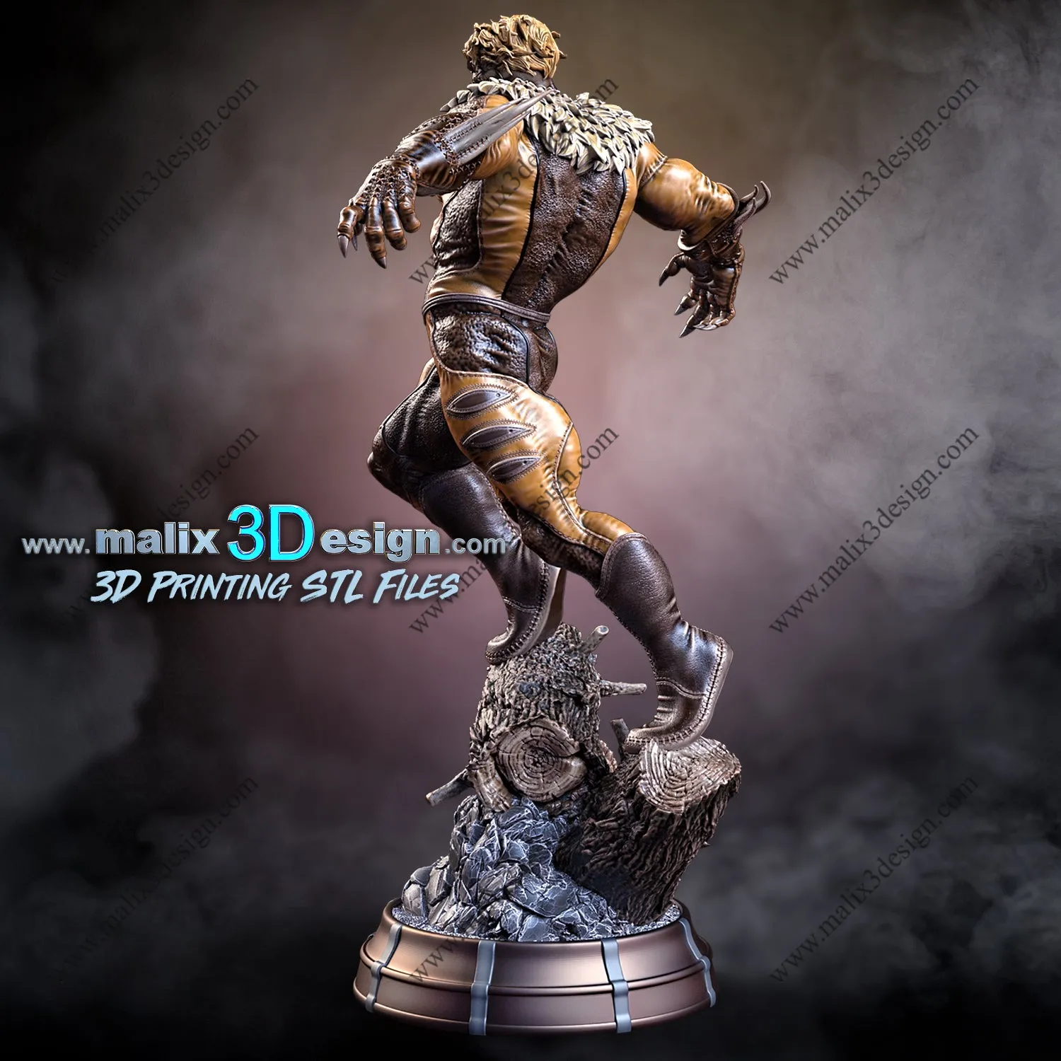 Sabretooth Statue