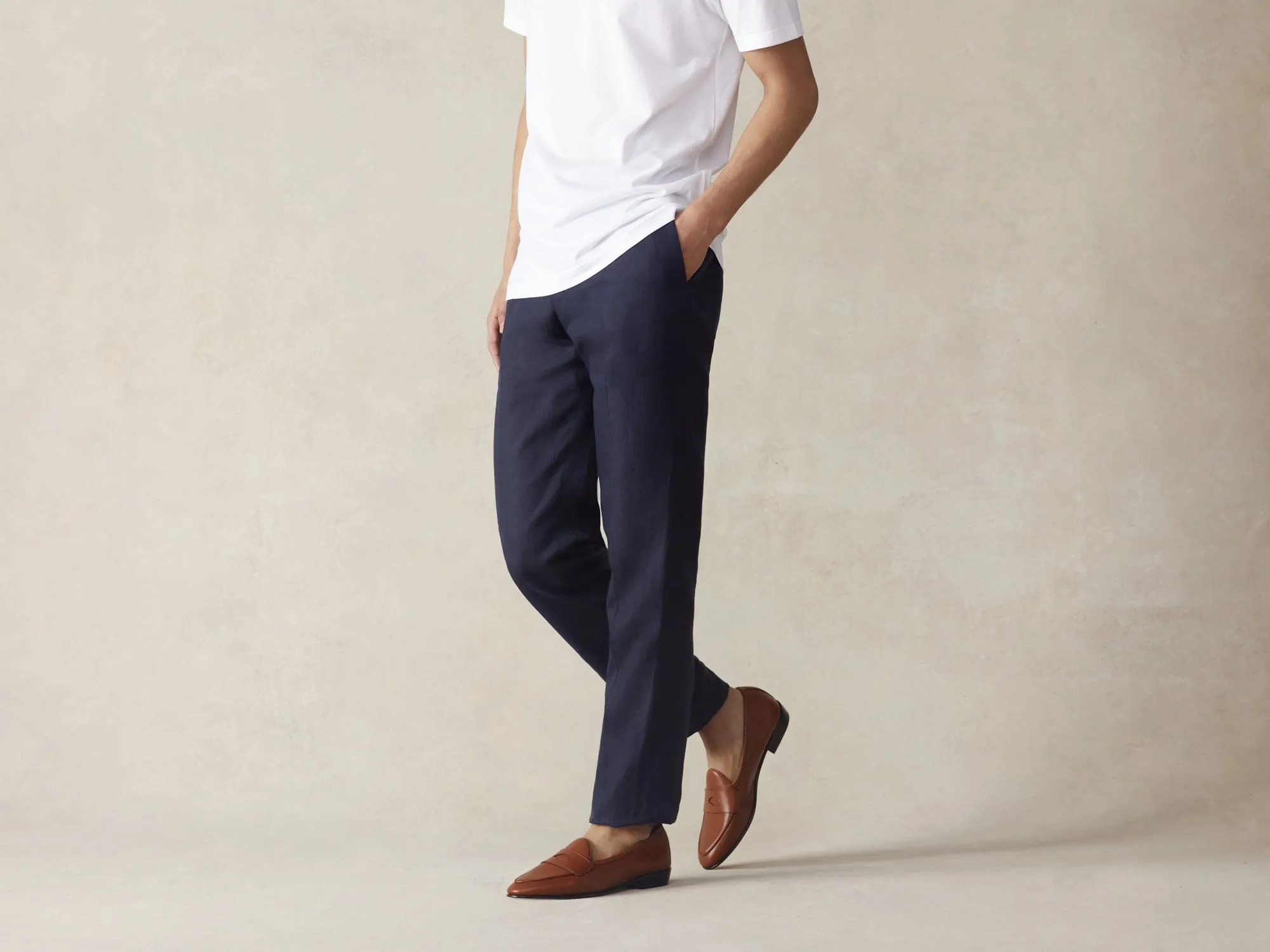 Sagan Classic Ginkgo Loafers in Tan Drape Calf with Leather Sole