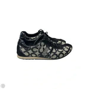 Classic Silhouette Design Shoes Designer By Coach In Black, Size: 9