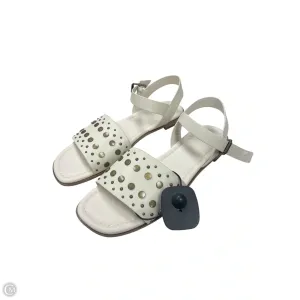 Sandals Designer By Frye In Cream, Size: 8 Comfort Curve