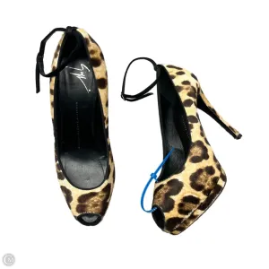 Sandals Designer By Giuseppe Zanotti In Animal Print, Size: 8 AI Path Frost Safe