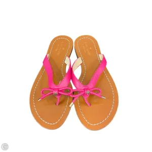 Balance Fit Ergonomic Wellness Seekers Sandals Designer By Kate Spade In Pink, Size: 7