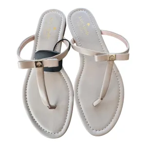 Sandals Designer By Kate Spade In Tan, Size:8 Cushioned Base Work Commute