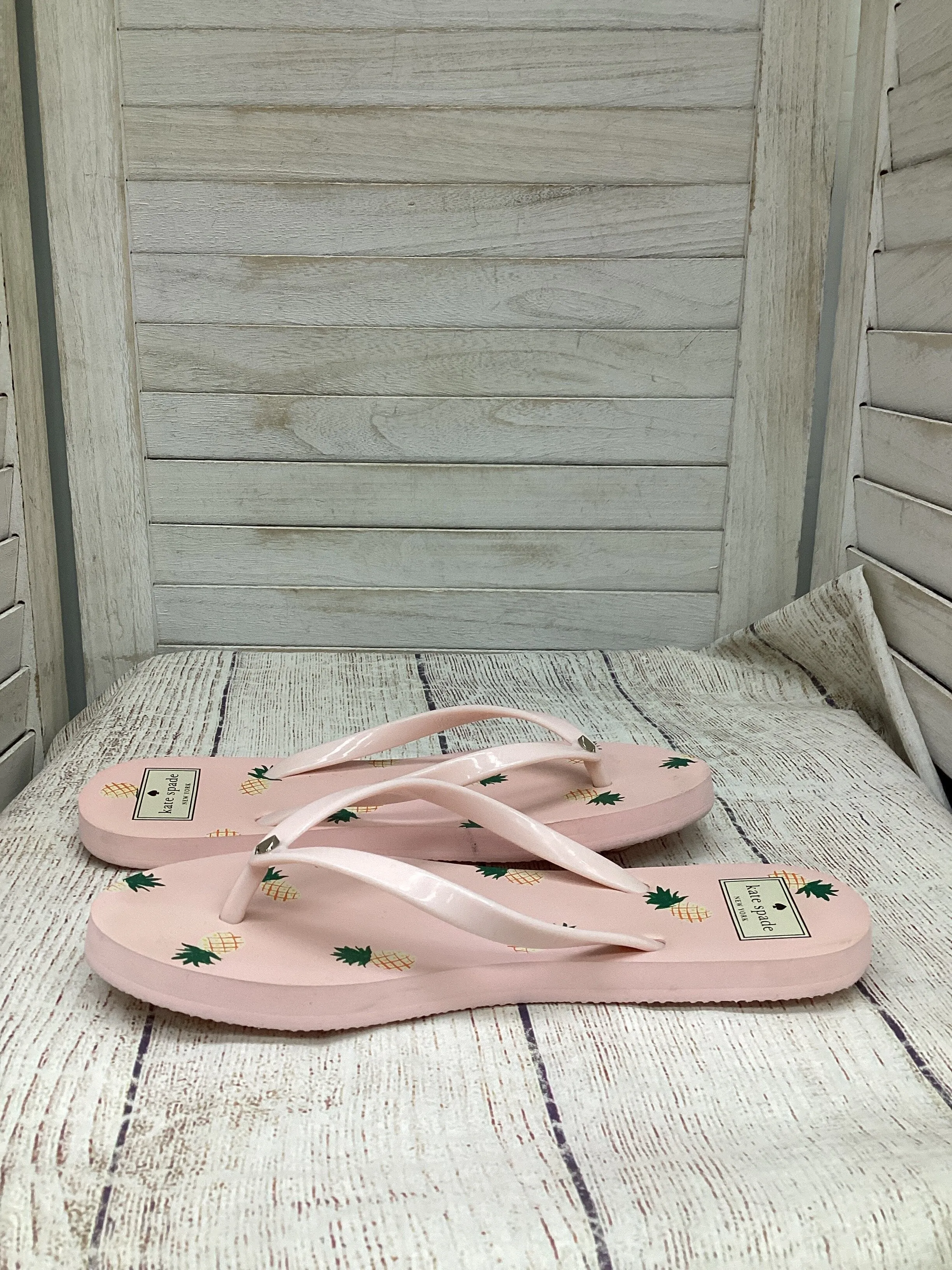 Park Step Date night Sandals Designer By Kate Spade  Size: 8