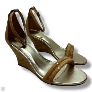 Sandals Designer By Lilly Pulitzer In Tan, Size: 8 Power Base