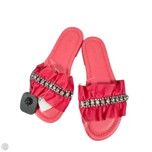Sandals Designer By See By Chloe In Pink, Size: 7.5 Moon Walk