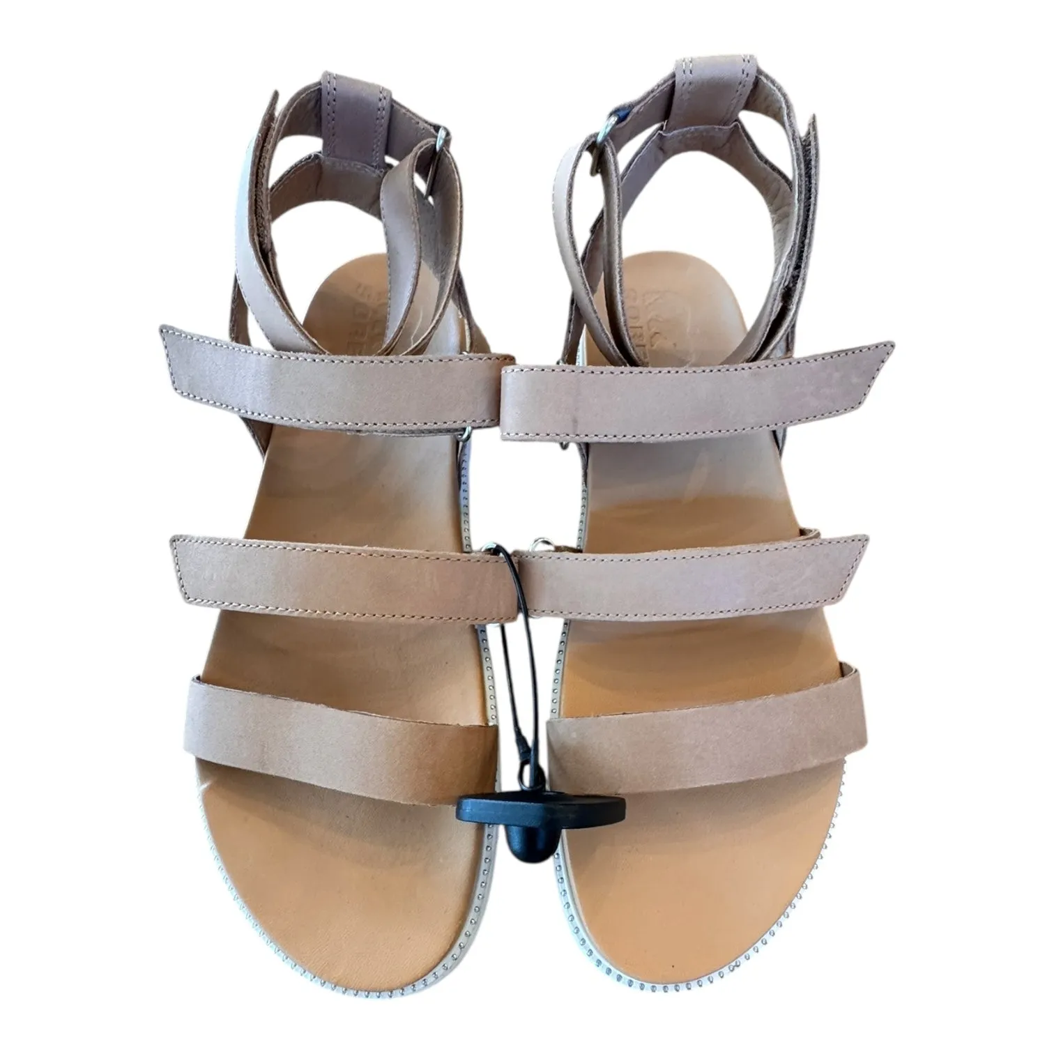 Sandals Designer By Sorel In Tan, Size:10 Ventilated Mesh Travel Enthusiasts Comfort Platform