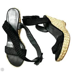 Supportive Core Weekend Warriors Sport Life Sandals Designer By Stuart Weitzman In Black, Size: 9.5