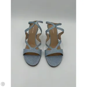 Quick Drying Travel Enthusiasts Long Lasting Outsole Durability Sandals Designer By Stuart Weitzman In Blue, Size: 10