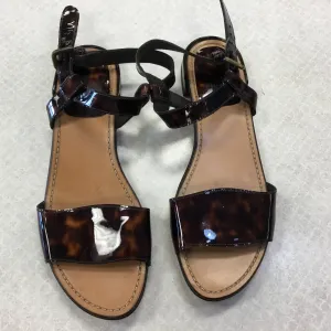 Sandals Designer By Stuart Weitzman In Brown, Size: 6 Flexible Outsole Foot Glow